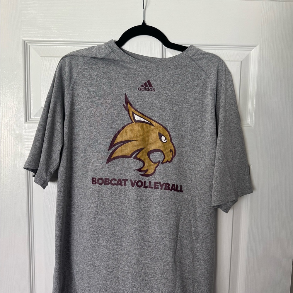Adidas Gray Logo T-Shirt